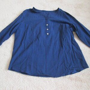 Shirt, XXL, Long Sleeve,100% Cotton NEW